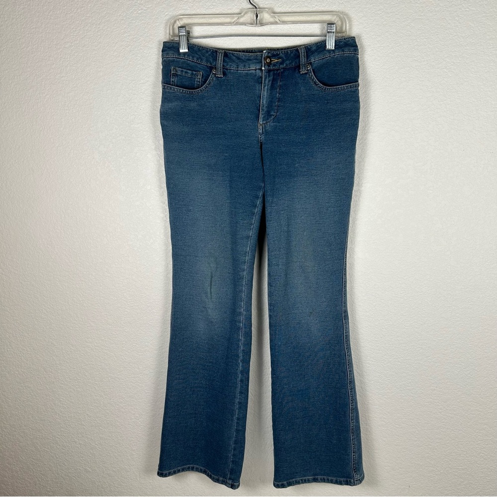 Coldwater Creek P8 soft knit jeans Boho Preppy casual